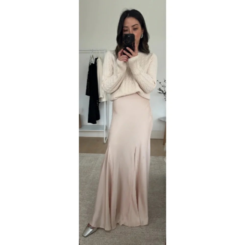 J.Crew Collection drapey slip skirt in featherweight satin - Picture 9 of 15